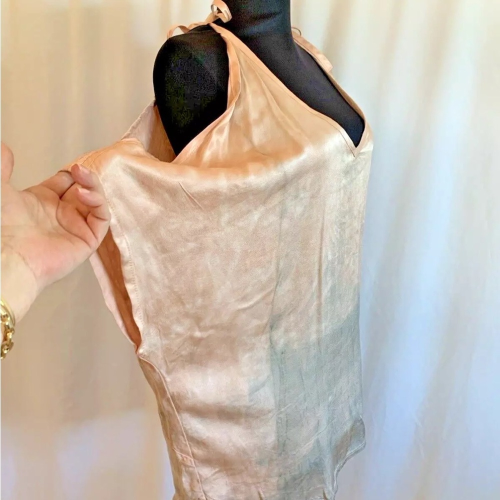 Mindset By XCVI Tie Dye Cold Shoulder Top - Size Large NWT - Picture 2 of 4